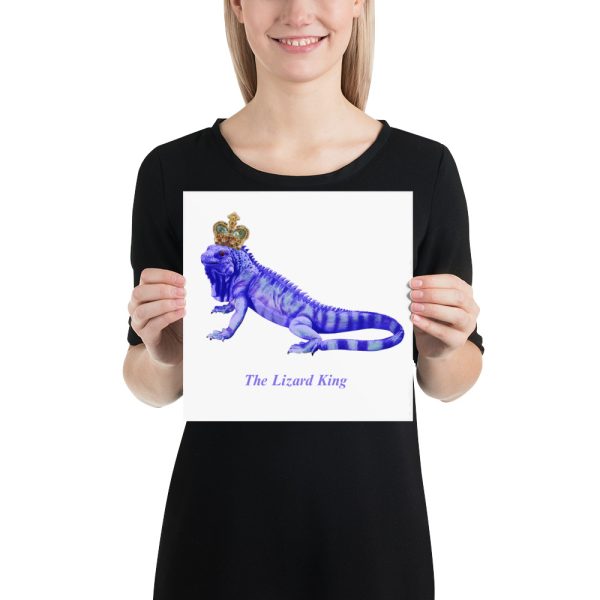 Photo paper Lizard King poster